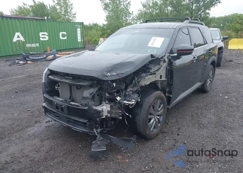 2024 Nissan Pathfinder Sv 4Wd z USA, uszkodzony, nr VIN 5N1DR3BC6RC204986